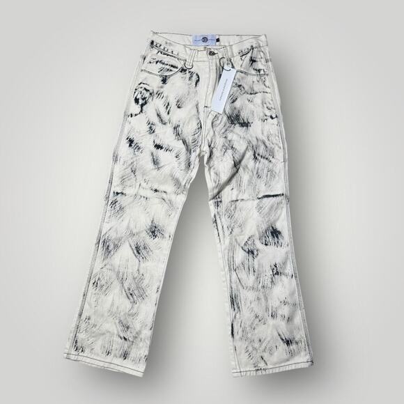 NWT CRTA© "SPLINTER" DENIM JEANS sz S L28 - Picture 1 of 9